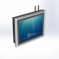 工业电脑触控显示器定制工业平板一体机15寸电容屏工控一体机